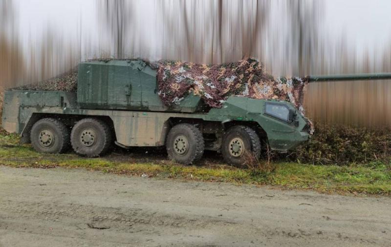 Підрозділи Національної гвардії отримають посилення у вигляді самохідних артилерійських установок DITA.