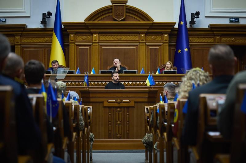 Зеленський презентував у Верховній Раді План стабільності.